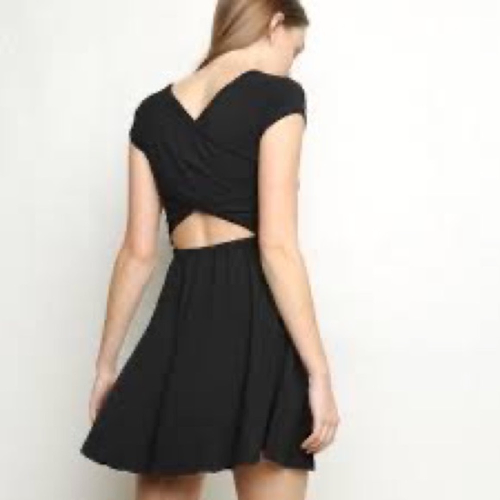 Black Skater Dress